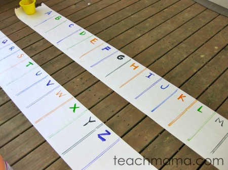 backyard alphabet hunt 