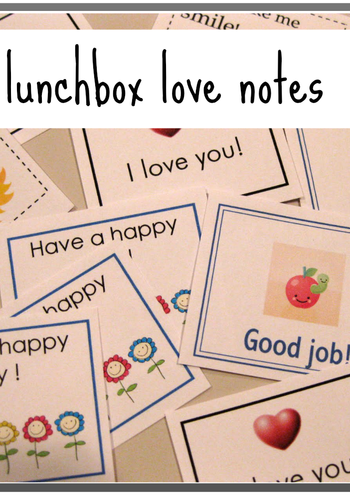 lunchbox love notes