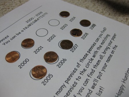 numismatist sheet