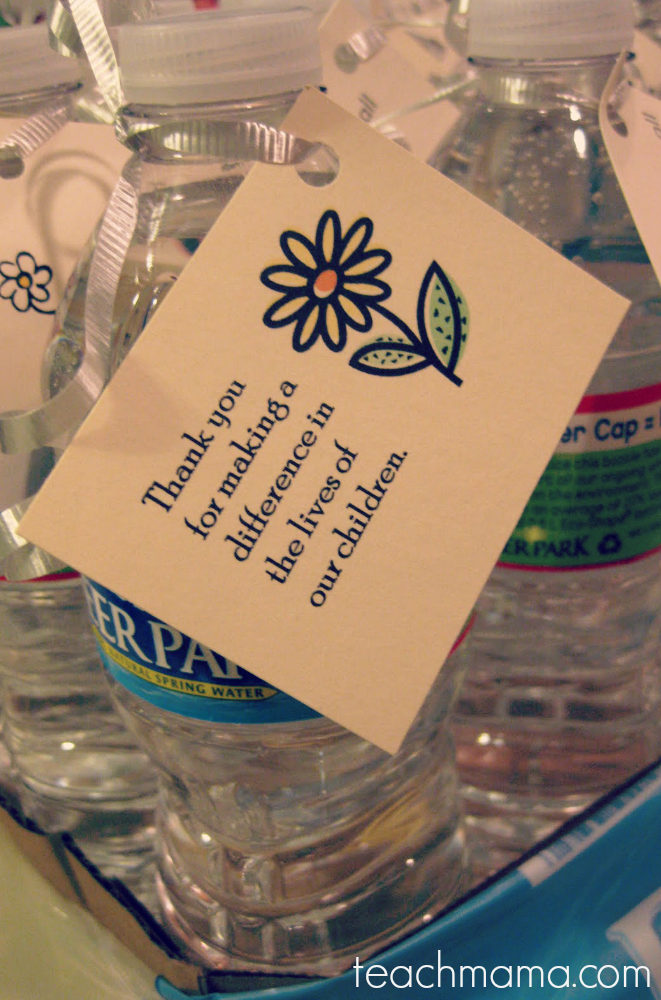teacher appreciation water bottles | teachmama.com
