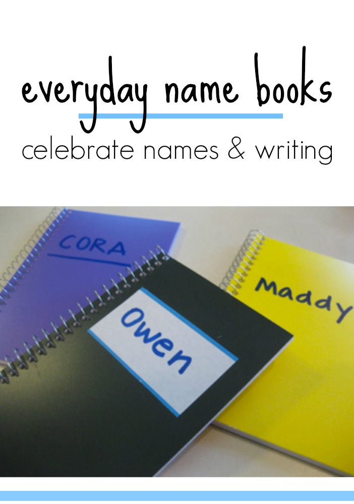 everyday name books celebrate names and writing