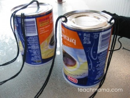coffee can stilts | old school summer fun teachmama.com