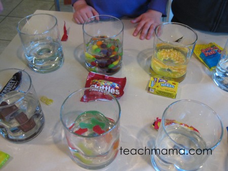 candy experiments