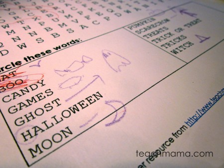 word searches for early literacy learning | teachmama.com