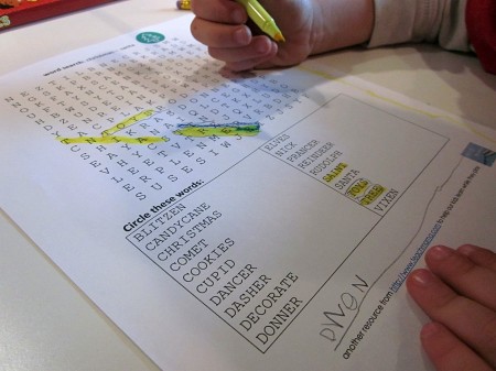 word searches for early literacy learning | teachmama.com