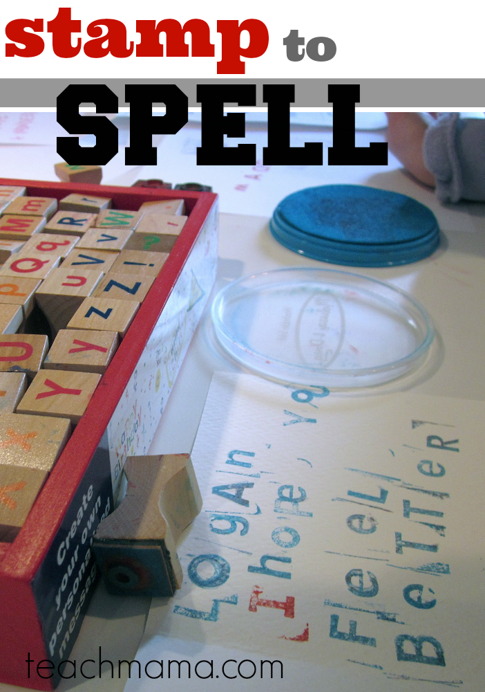stamp to spell | use stamps for early literacy learning and spelling | teachmama.com