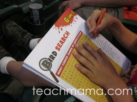 learning at baseball games | teachmama.com blank