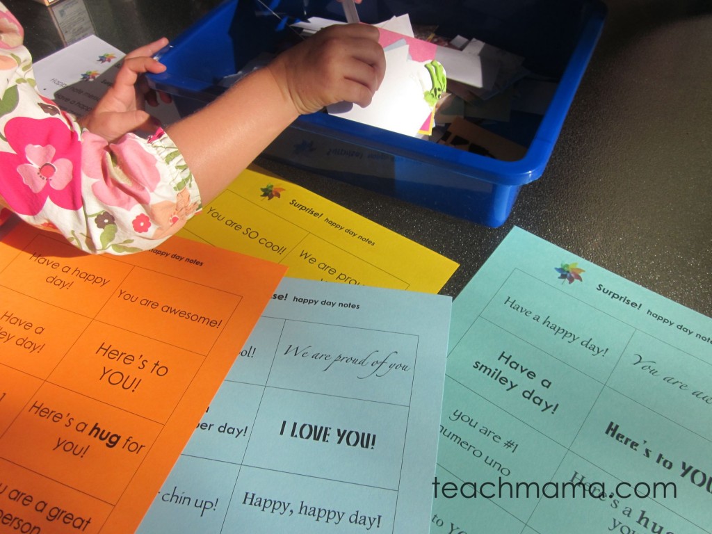 homemade back-to-school lunchbox notes