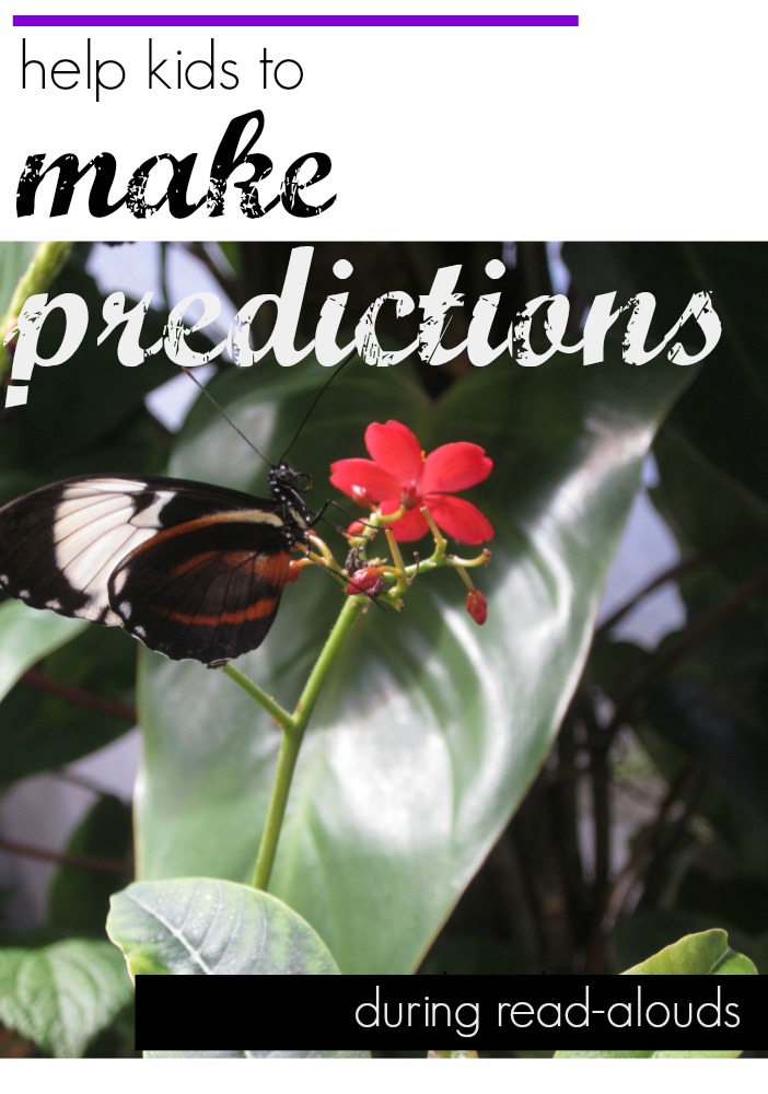 make predictions during read alouds cover