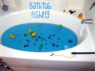 Bathtub Fishing