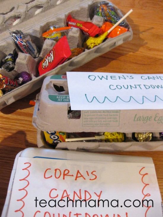 how to use halloween candy for fun learning