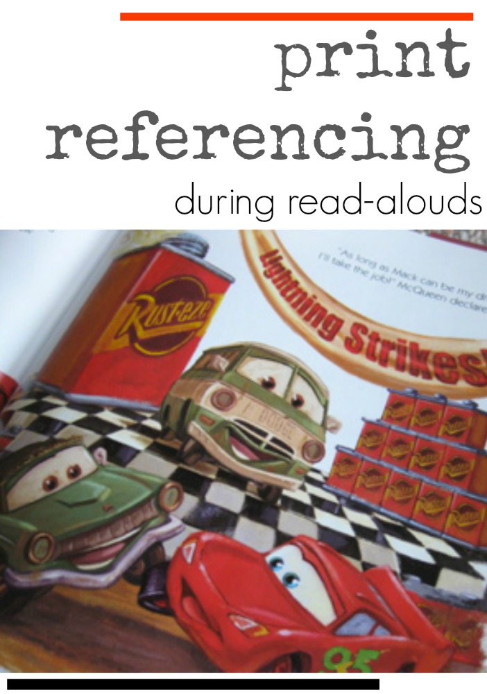 print referencing during read alouds cover
