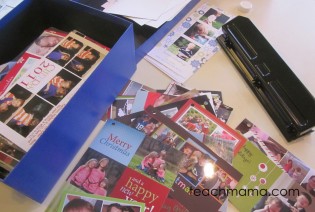 what to do with holiday cards