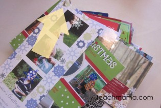 what to do with holiday cards