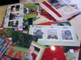 what to do with holiday cards