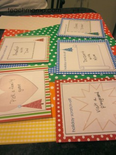 homemade scratch-off tickets
