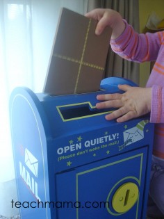 classic, creative play, cora mailbox