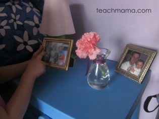 give flowers, showing love, maddy room