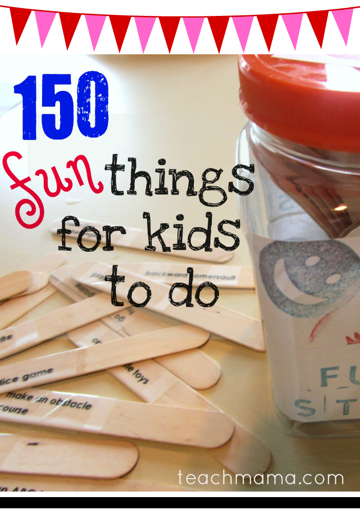150 fun things to do