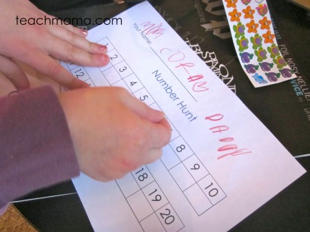 number hunt | play with numbers | teachmama.com