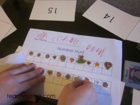 number hunt | play with numbers | teachmama.com