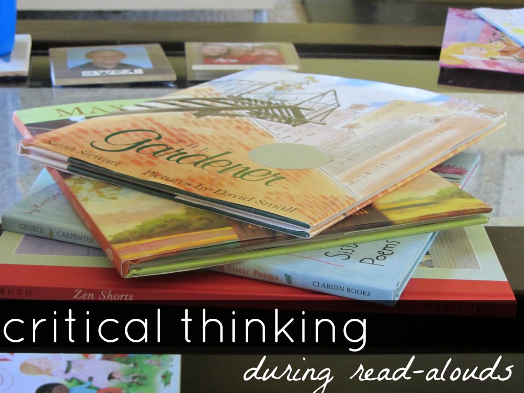 read-alouds, critical thinking, new literacies