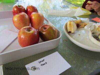 red apple taste test