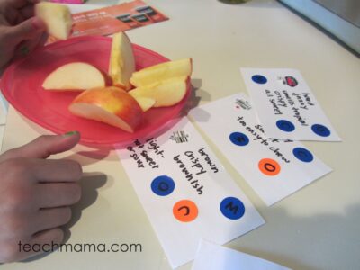 red apple taste test