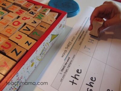 learning sight words for kindergarten