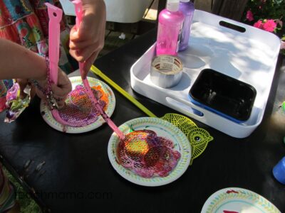 summer reading: backyard book party