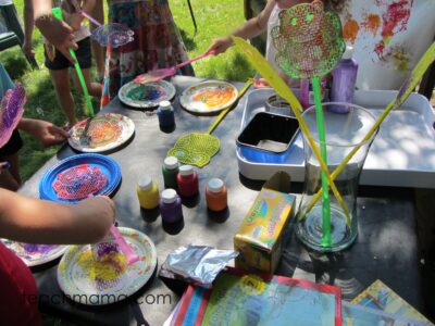 summer reading: backyard book party