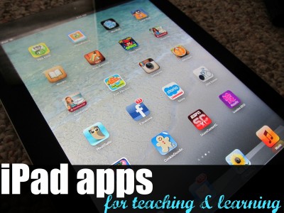 ipad apps for teaching and learning