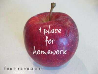 successful school year homework