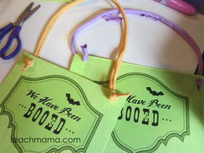 how to boo your friends-- on a budget