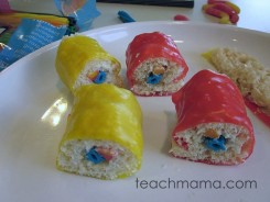 make candy sushi: