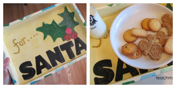 sweet homemade santa tray final