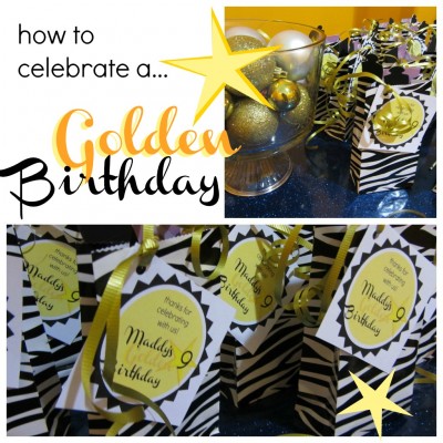 Fall Birthday Party Ideas on Golden Birthday  That Rare And Exciting Birthday When The Date Of Your