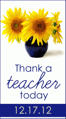 thank a teacher day