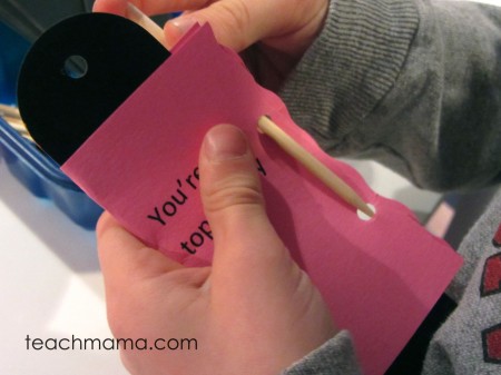 homemade bookmark valentines