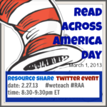 we teach #RAA twitter event