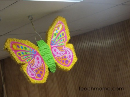 butterfly birthday bash - pinata