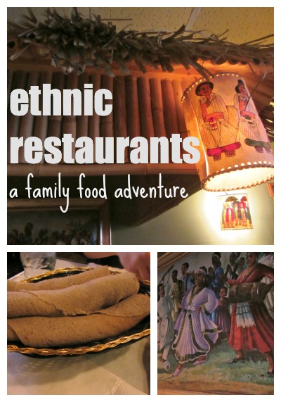 ethnic restaurant family food adventure