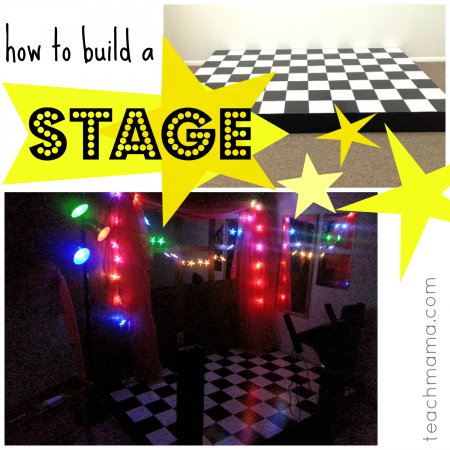 how to build a stage 