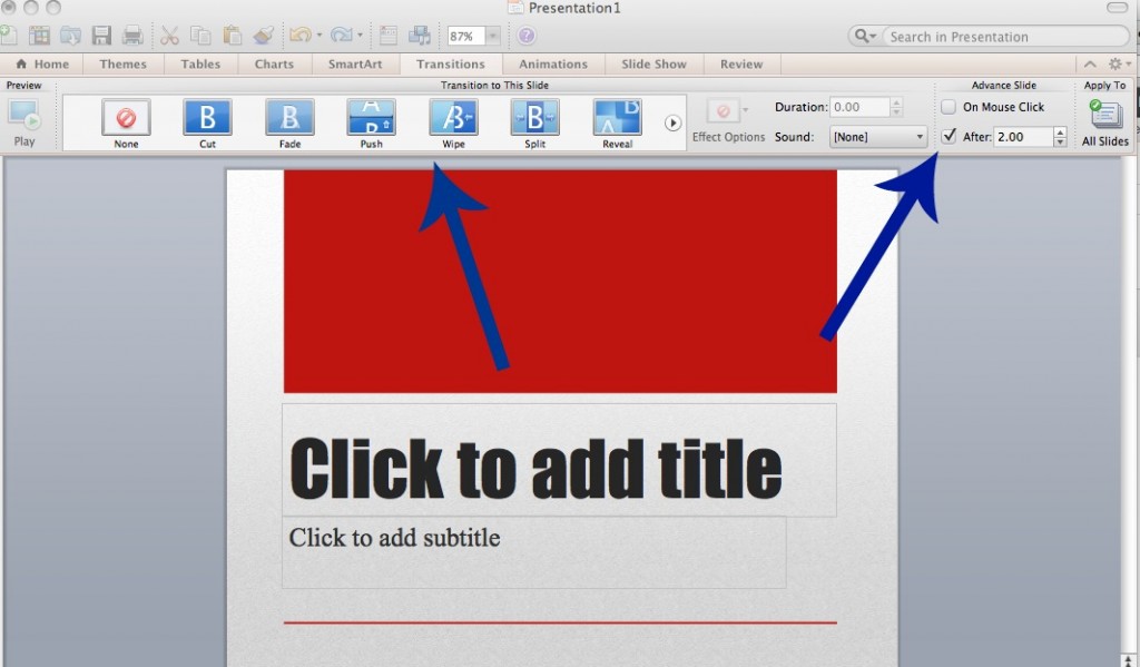 power point transitions
