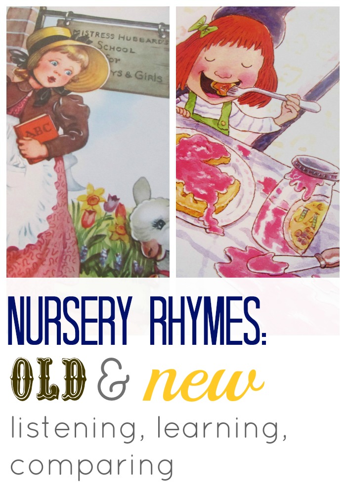 nursery rhyme old and new