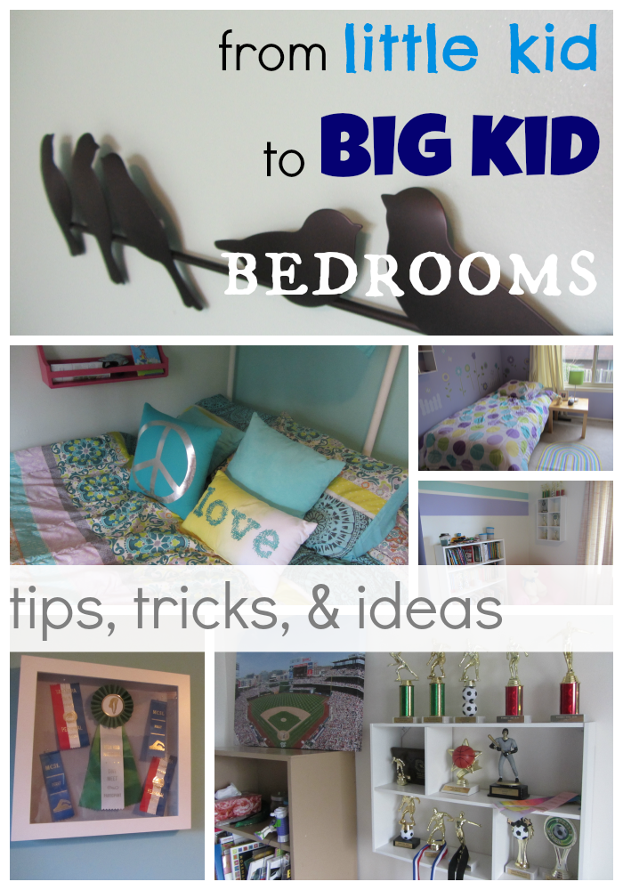 move from little kid to big kid room