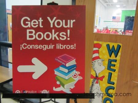 target school library makeover