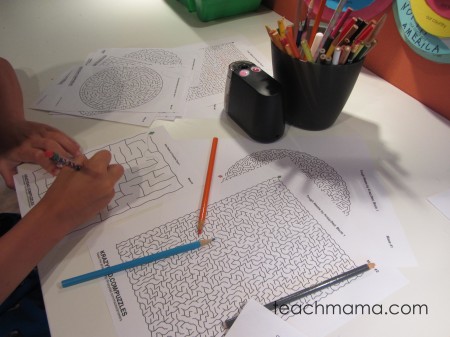 tabletop surprises mazes