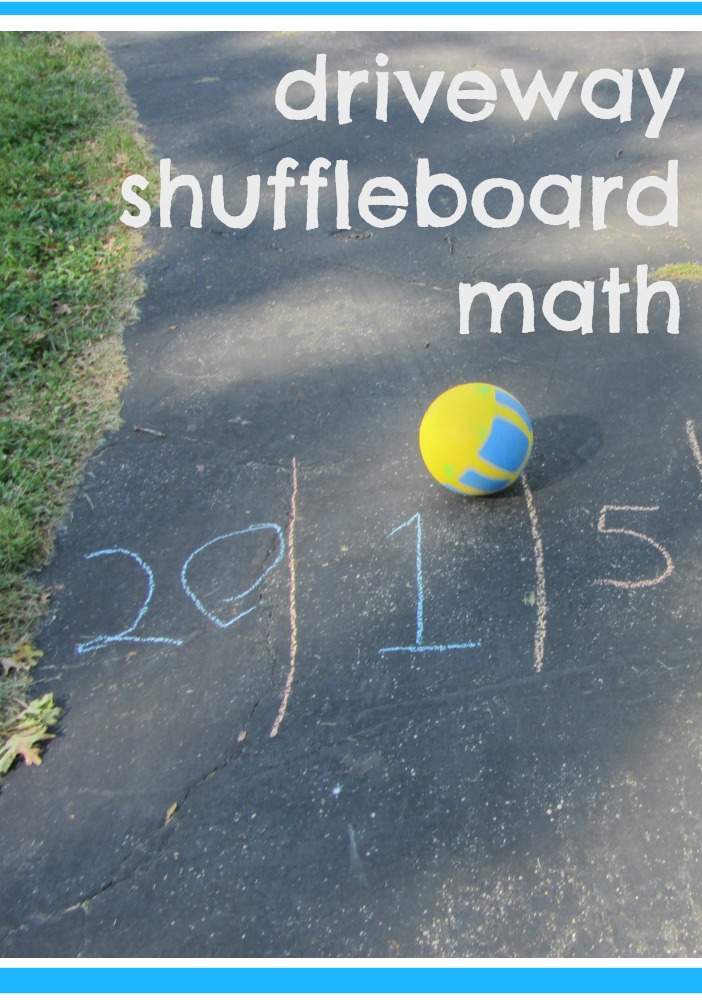 driveway shuffleboard math | teachmama.com