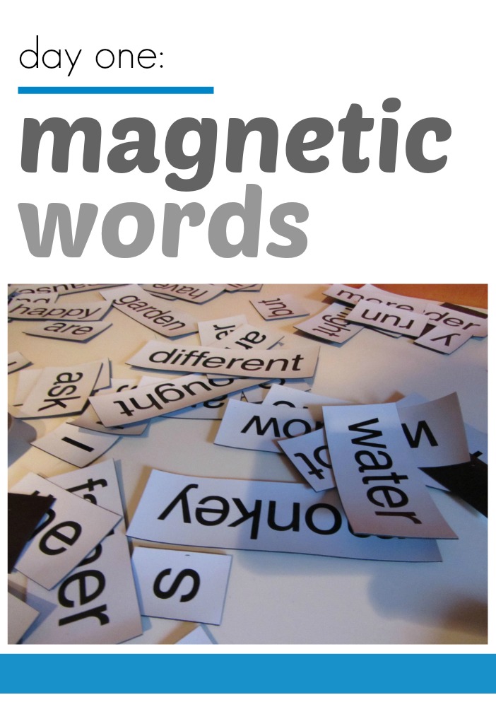 magnetic words